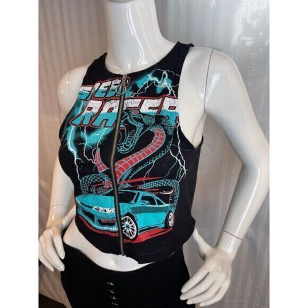 Speed Racerback Cropped Top Size M RefN14